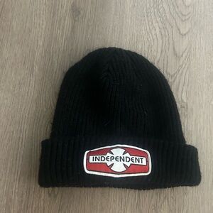 Independent Black Beanie